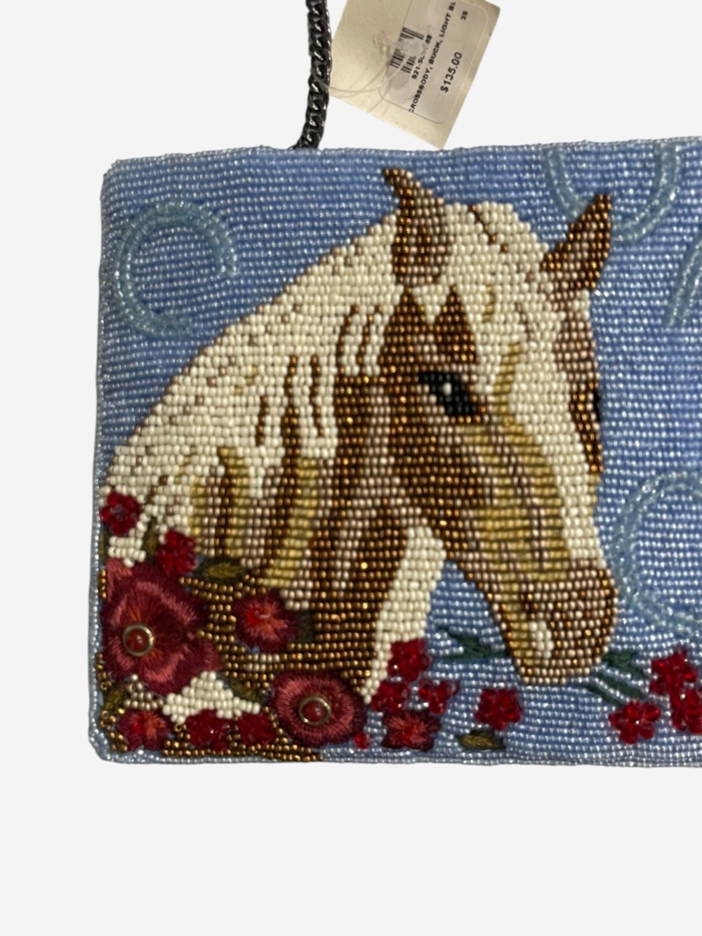 mary frances beaded horse equestrian western chic cross body bag - Picture 3 of 5